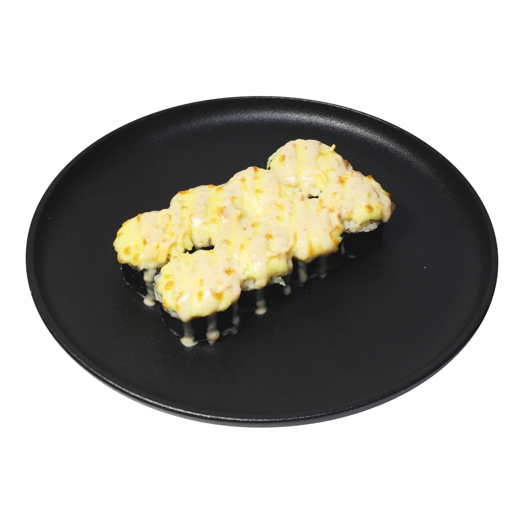 Запеченный курица с крабом